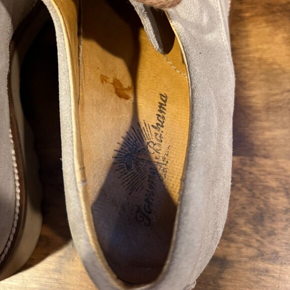 Tommy Bahama Suede Leather Lace-up Shoes Tan Men\'s Size 9M main image 2